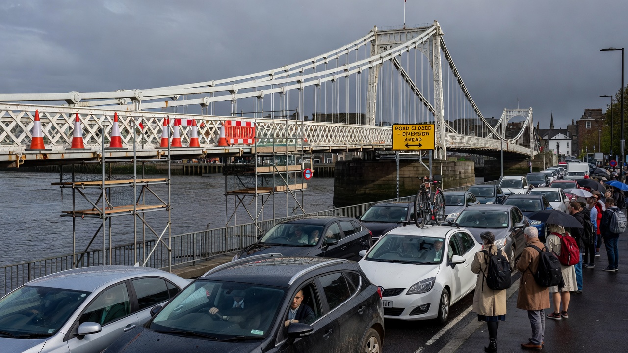 Marlow Bridge Repairs Cause Major Commuter Delays